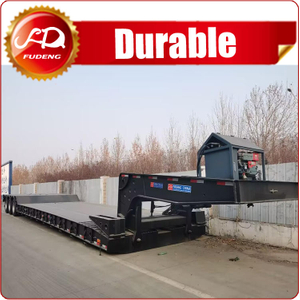 Heavy Equipment Carrier 3 Line 6 Axle rgn Trailer for sale
