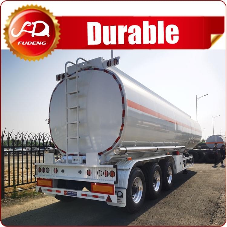 Super Single Tyre Aluminum Fuel Tanker Trailer