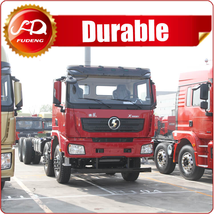 SHACMAN High Quality X3000 8×4 Chassis Truck 380HP
