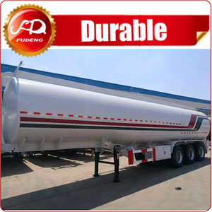 Tri Axle Fuel Tanker Trailer Price Transport Petrol, Crude Oil